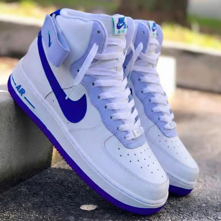 Baby Purple Blue Custom Air Force 1