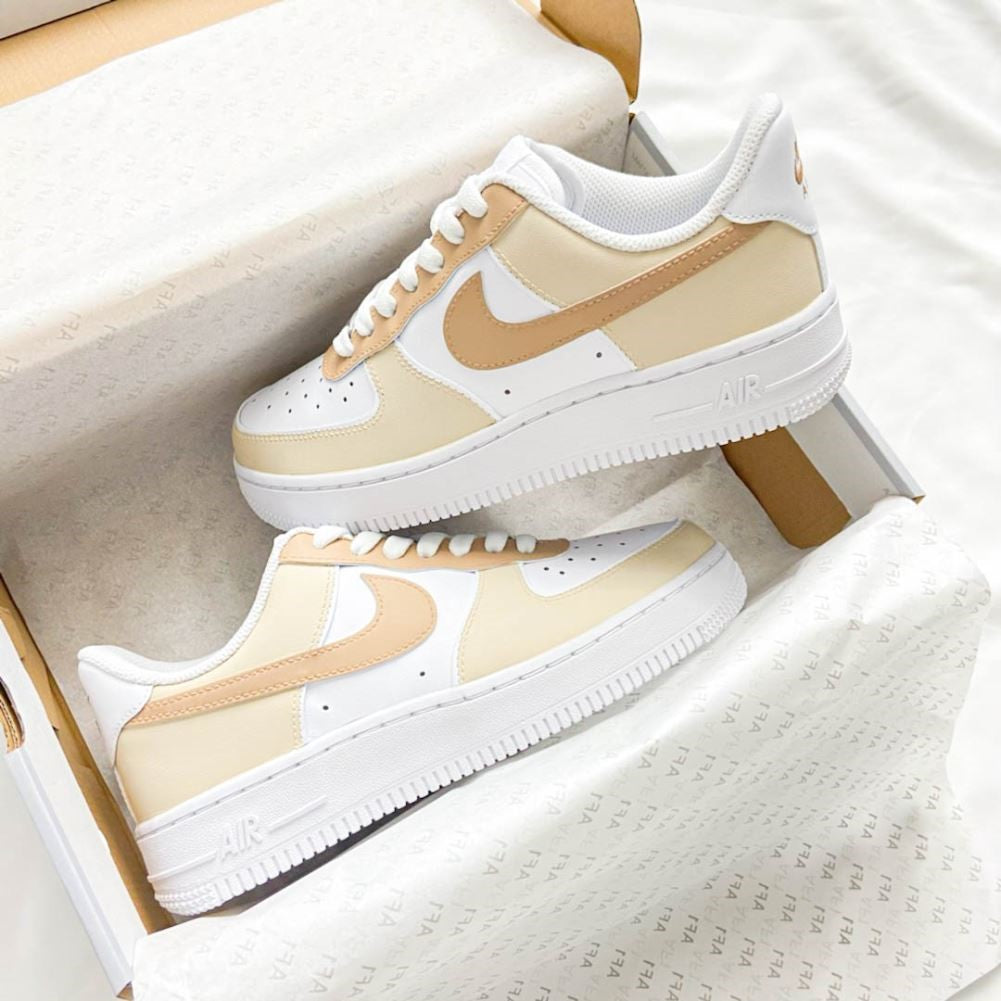 Beige Custom Air Force 1