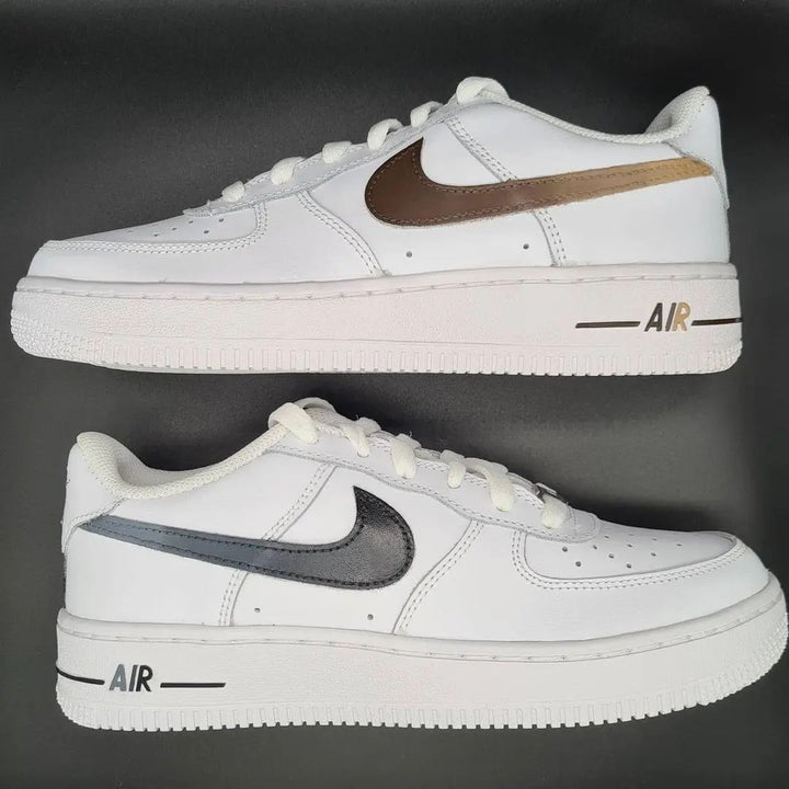 Brown with Grey Accents Custom Air Force 1