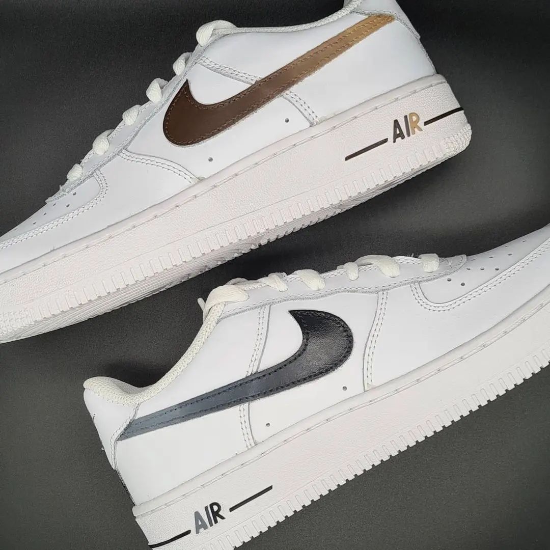 Brown with Grey Accents Custom Air Force 1
