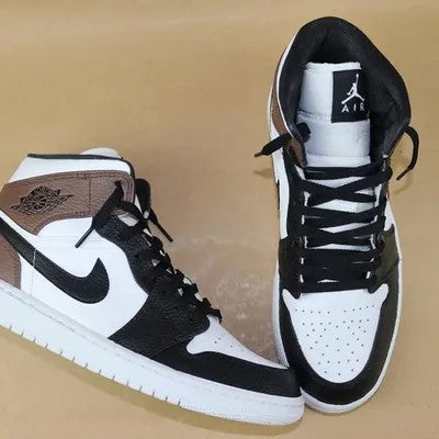 Custom Air Jordan 1 Black Chocolate High