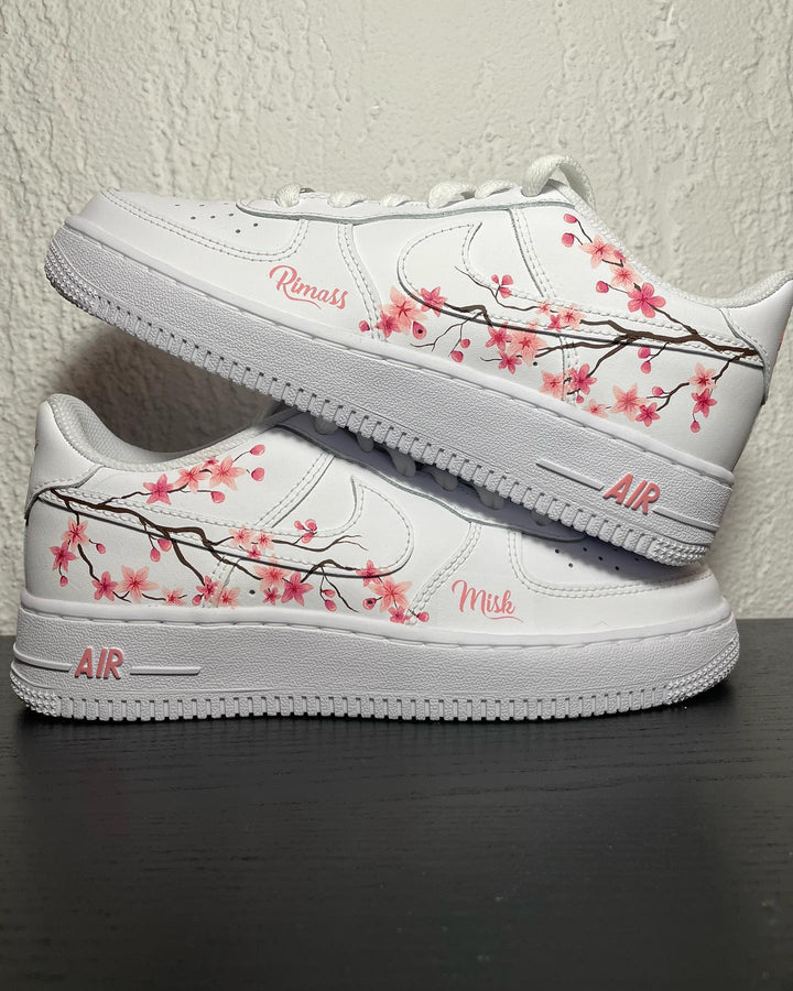 Cherry Blossom Pink Custom Air Force 1