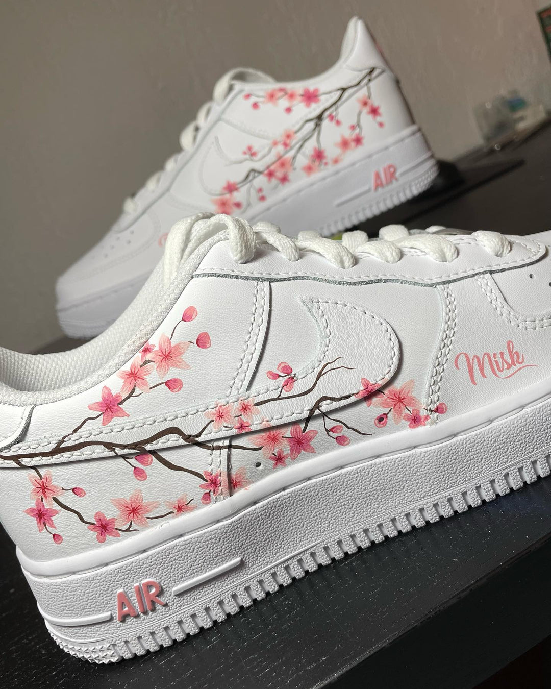 Cherry Blossom Pink Custom Air Force 1