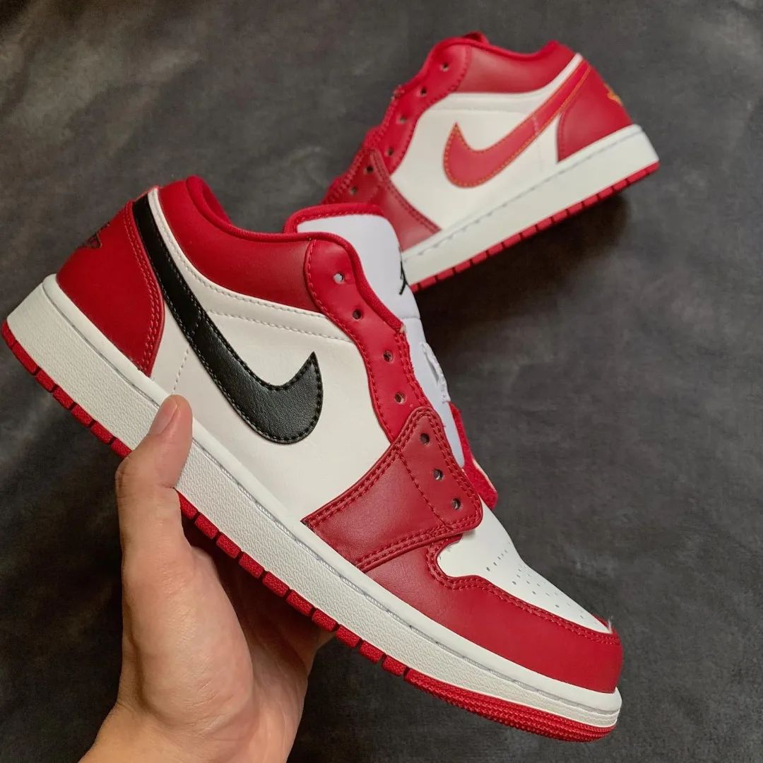 Classic Red Black White Custom Air Jordan 1