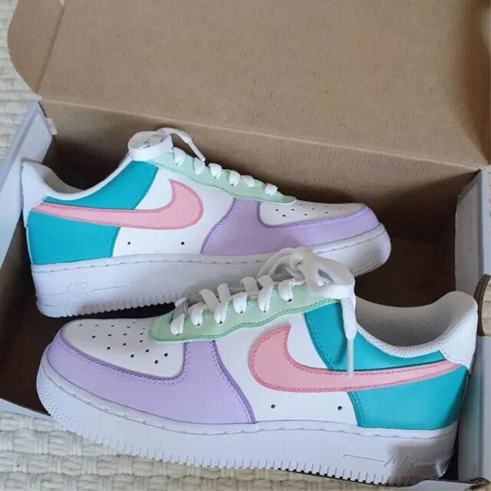 Macaron Colors Custom Air Force 1