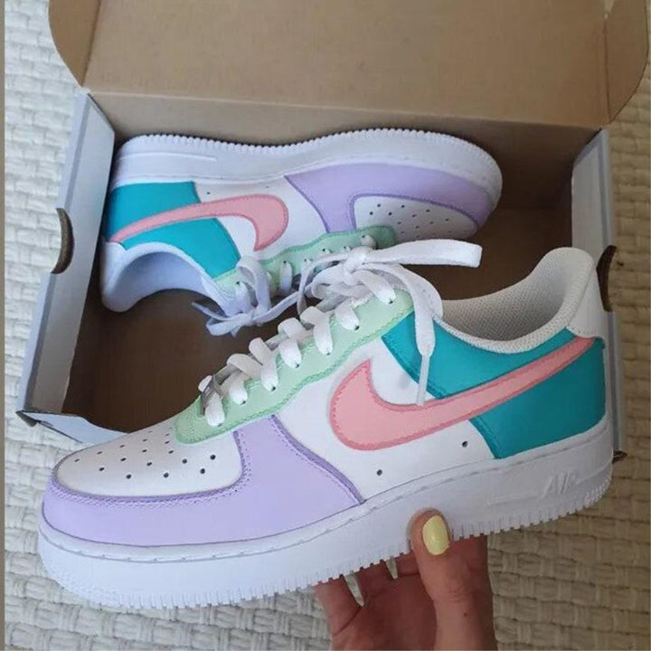 Macaron Colors Custom Air Force 1