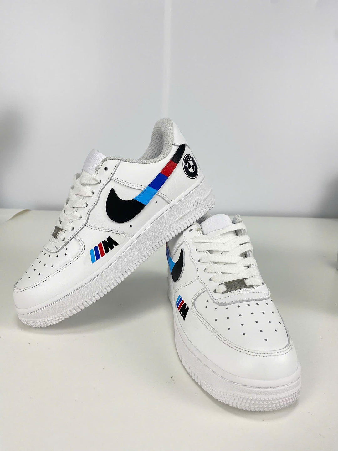 Custom Air Force 1 White BMW M Design