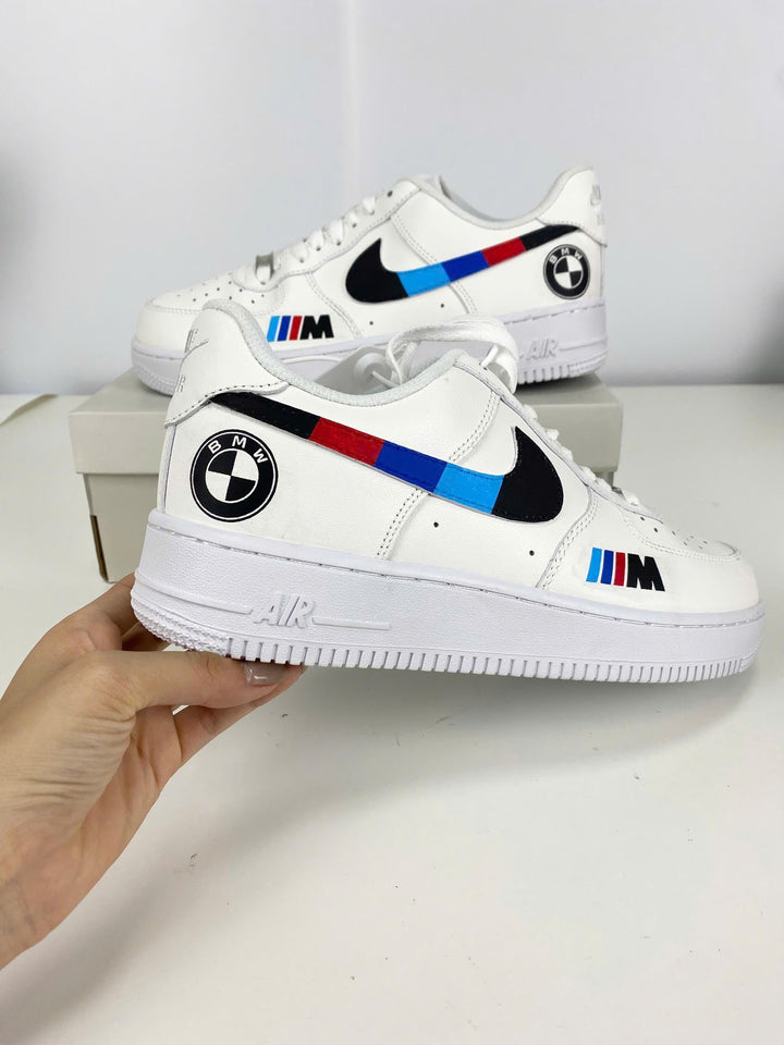 Custom Air Force 1 White BMW M Design