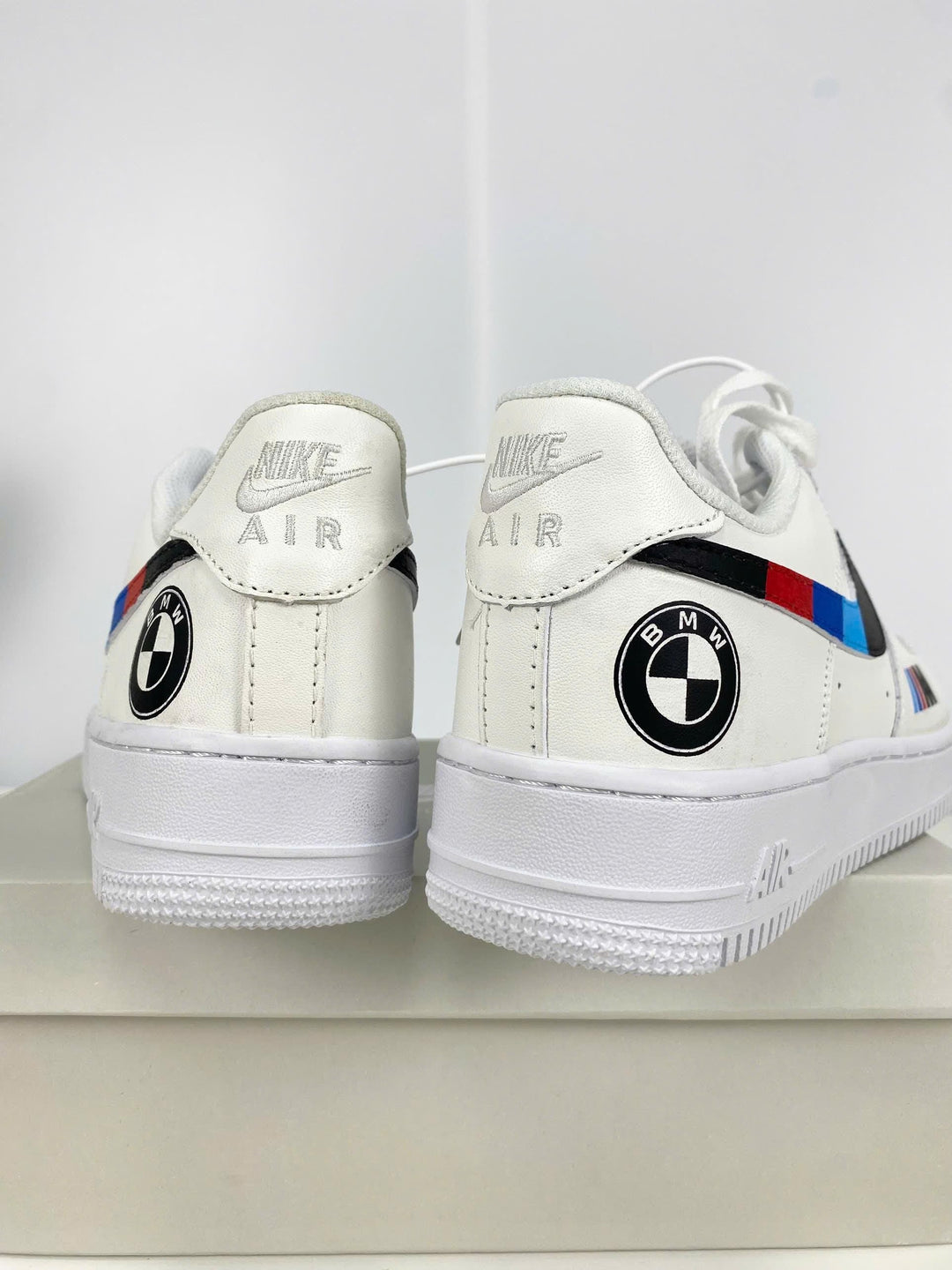 Custom Air Force 1 White BMW M Design
