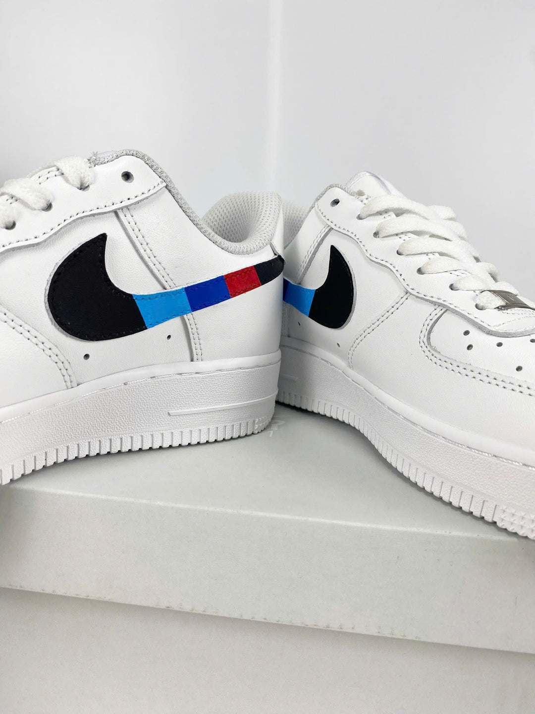 Custom Air Force 1 White BMW M Design