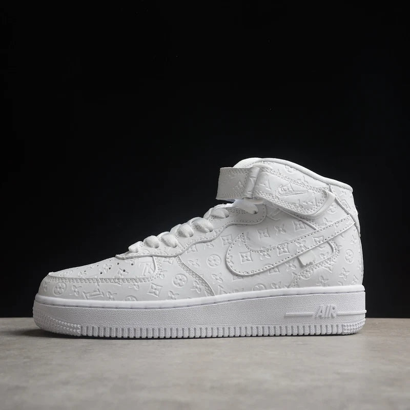 Custom Air Force 1 White LV Pattern