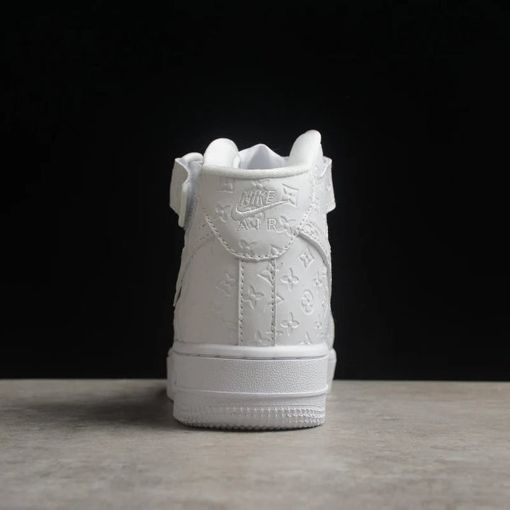Custom Air Force 1 White LV Pattern