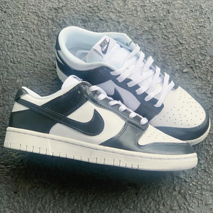 Custom Dunk Black and White Color - Blocked
