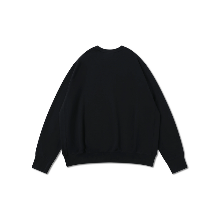 Custom Embroidery Nike Sweatshirt Black With Blue Floral
