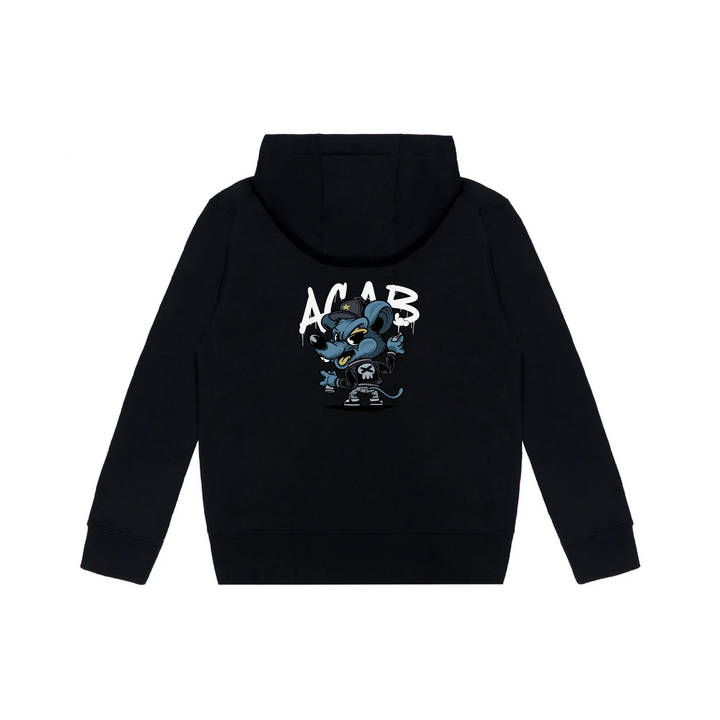 Custom Nike Sweatshirt Black Blue Cartoon Mouse