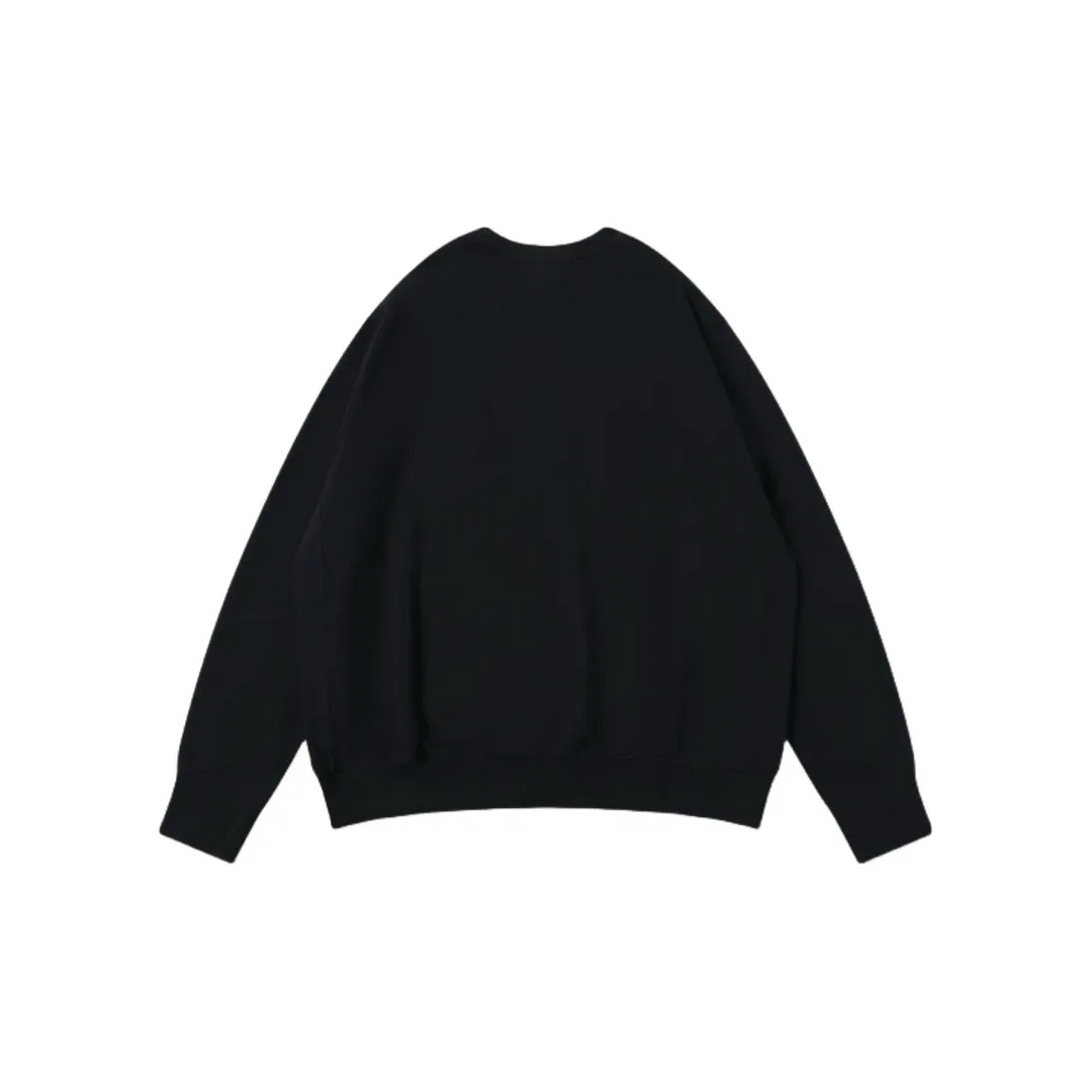 Custom Nike Sweatshirt Black With Metal Chain