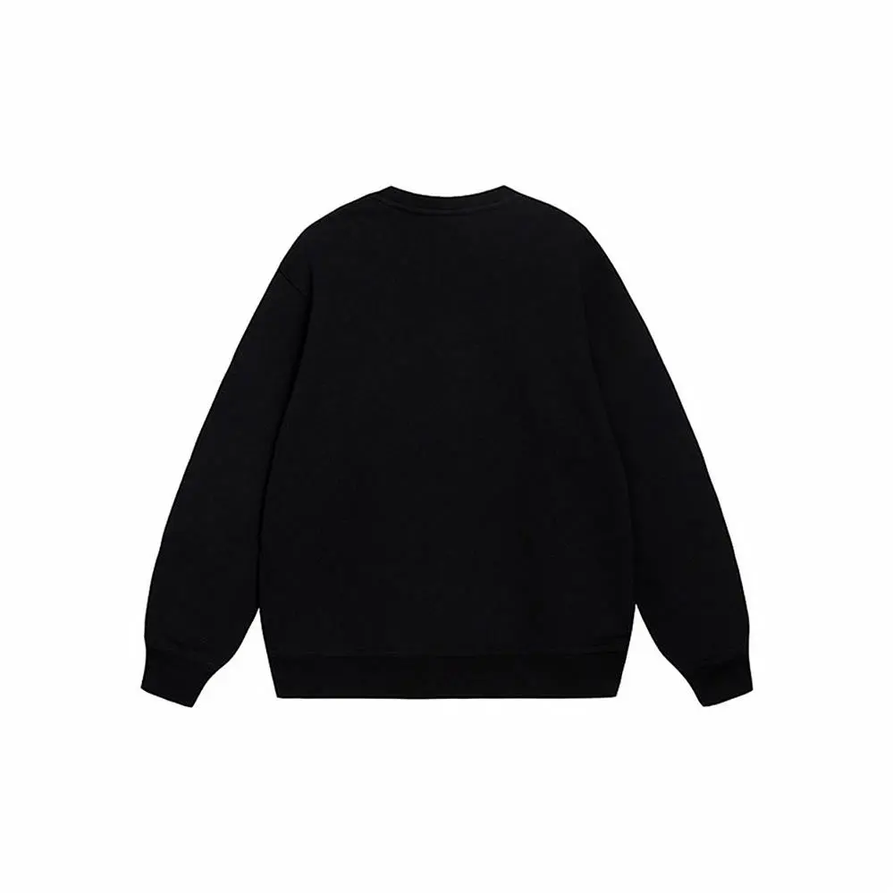 Custom Nike Sweatshirt Black With PAnda Pattern