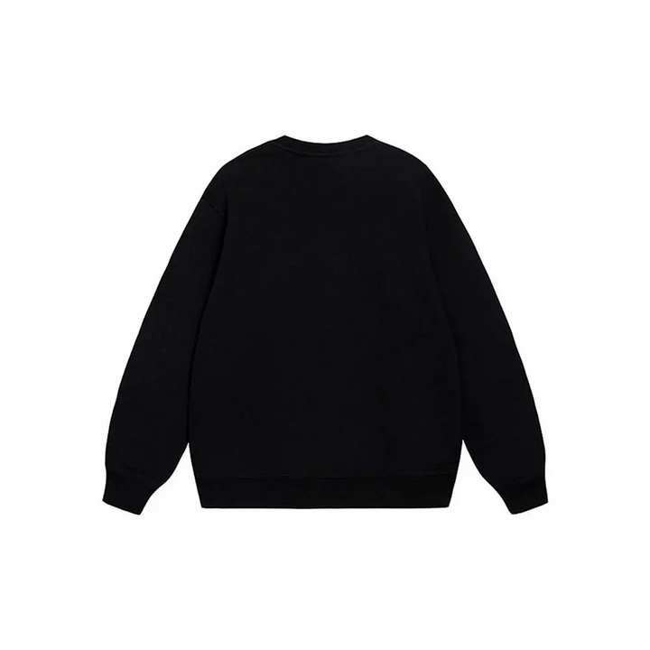 Custom Nike Sweatshirt Black With PAnda Pattern