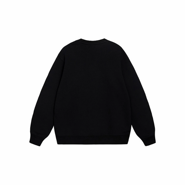 Custom Nike Sweatshirt Black With Small Logo And M Patch