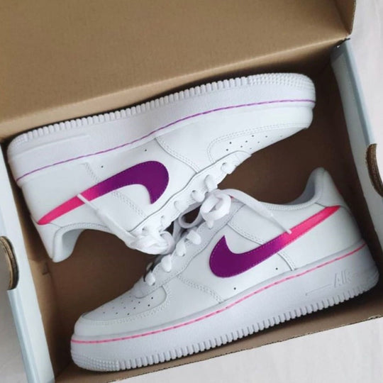 Purple Pink Gradient Custom Air Force 1 â XX CUSTOM