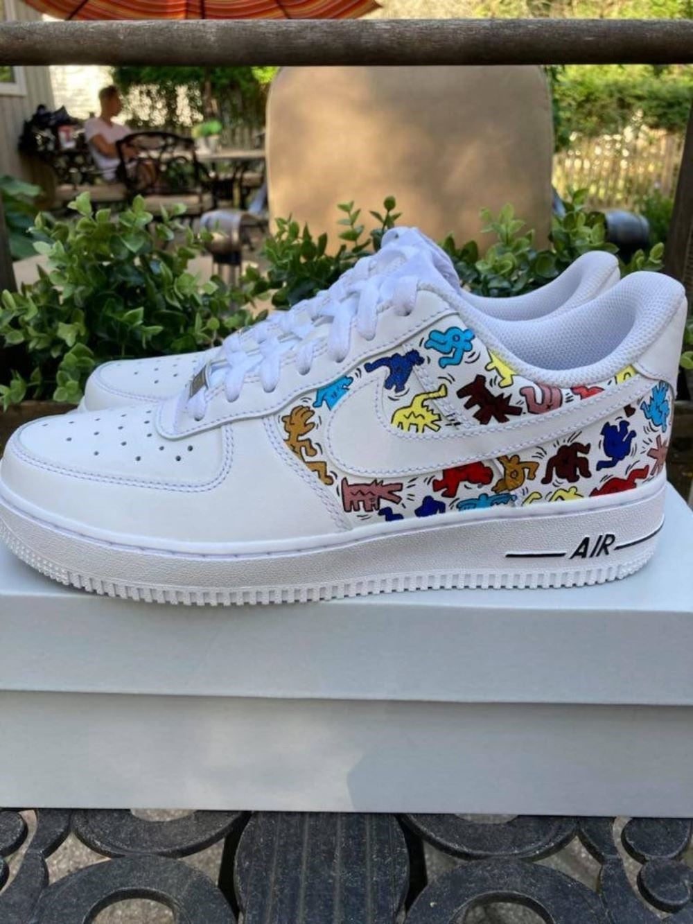 Colorful Graffiti Villain Custom Air Force 1