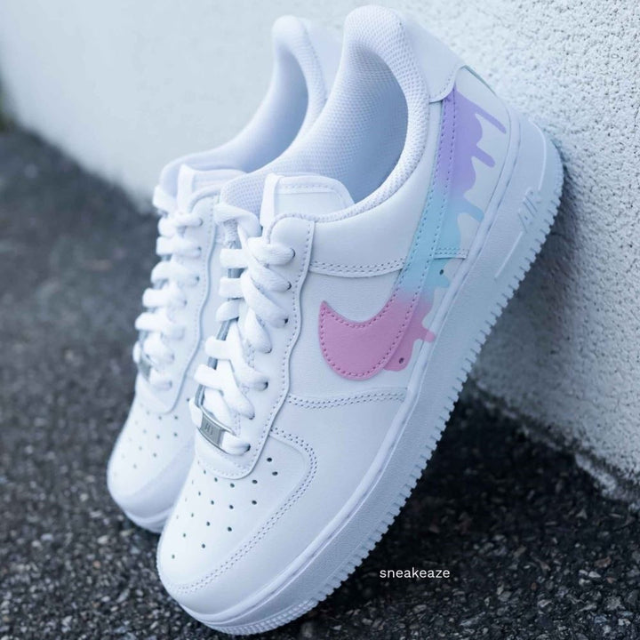 Colorful Drip Custom Air Force 1