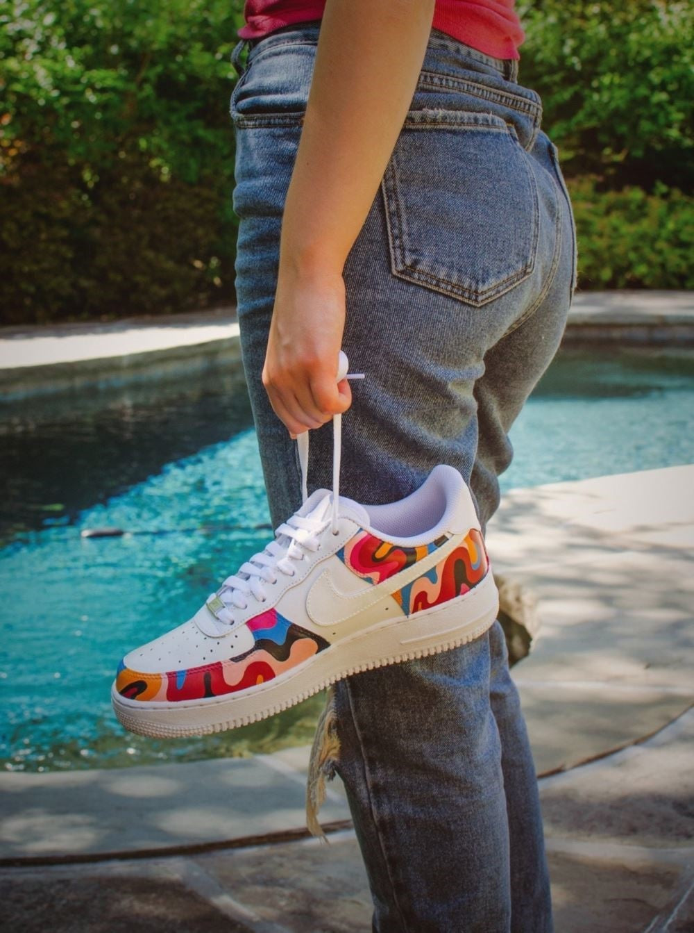 Brightly Colored Custom Air Force 1