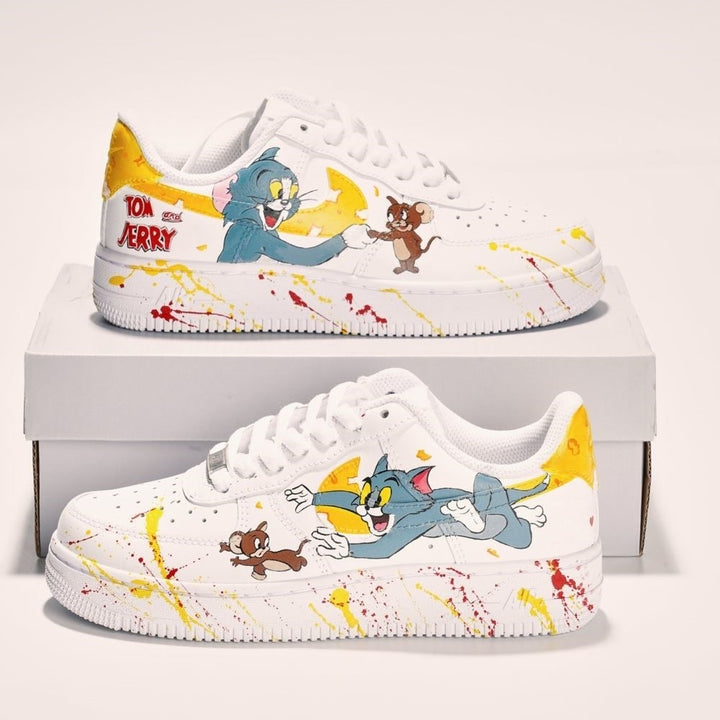 Tom And Jerry Custom Air Force 1