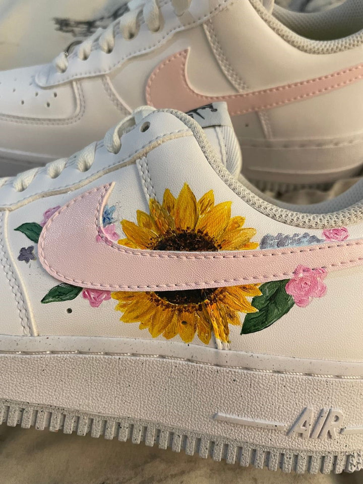 Sunflower Pink Custom Air Force 1