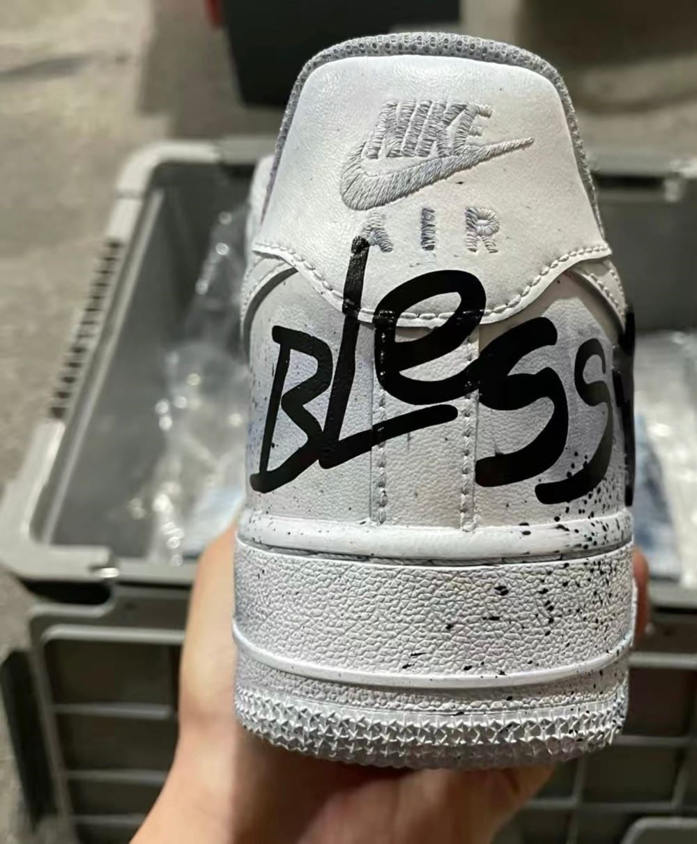 Cross Pray Bless Custom Air Force 1