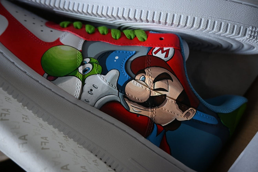 Super Mario Custom Air Force 1