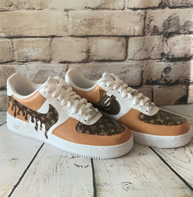 Hand Painted Drip Custom Air Force 1 Sneakers