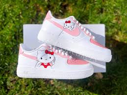 Pink Hello Kitty Custom Air Force 1