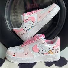 Pink Hello Kitty Custom Air Force 1