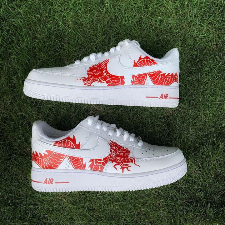 Red Dragon Custom Air Force 1