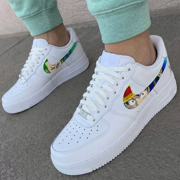 Passionate One Piece Themed Custom Air Force 1