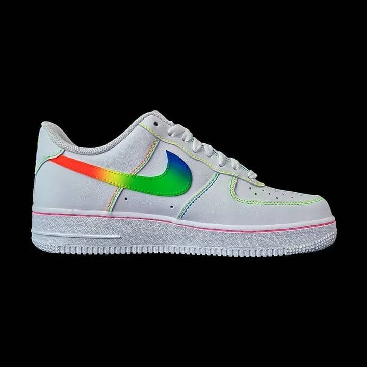 Rainbow Pink Custom Air Force 1