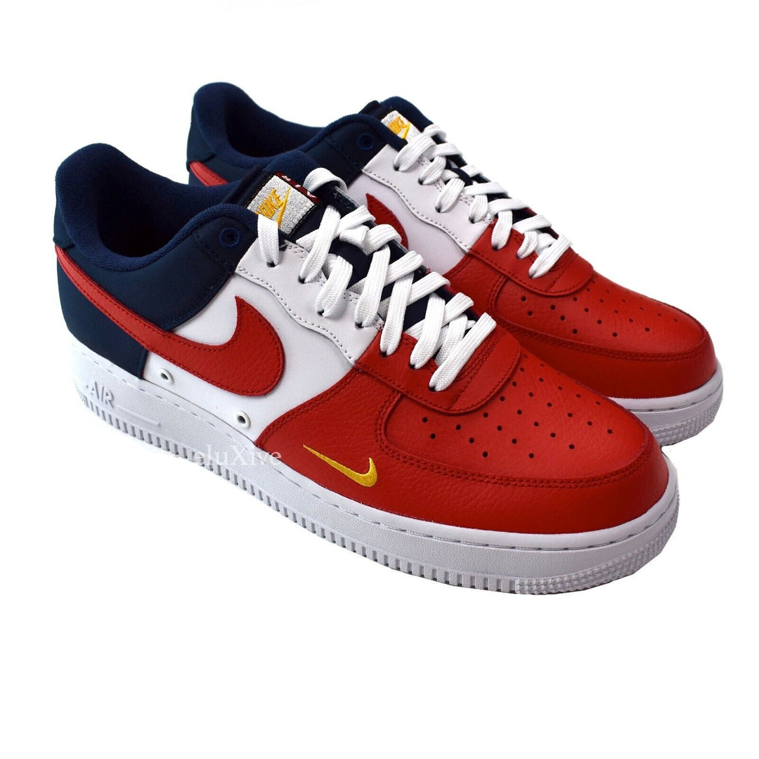 Custom Air Force 1 Blue White Red