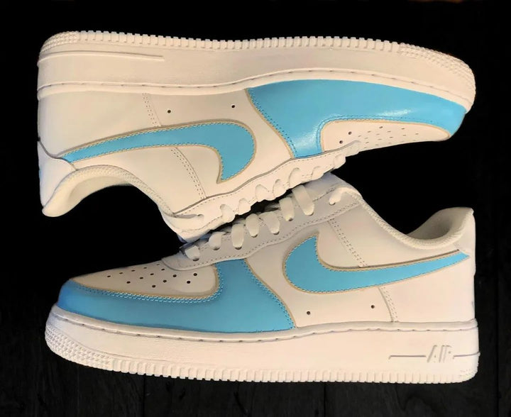 Simple Design Baby Blue Custom Air Force 1