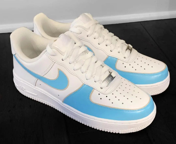 Simple Design Baby Blue Custom Air Force 1