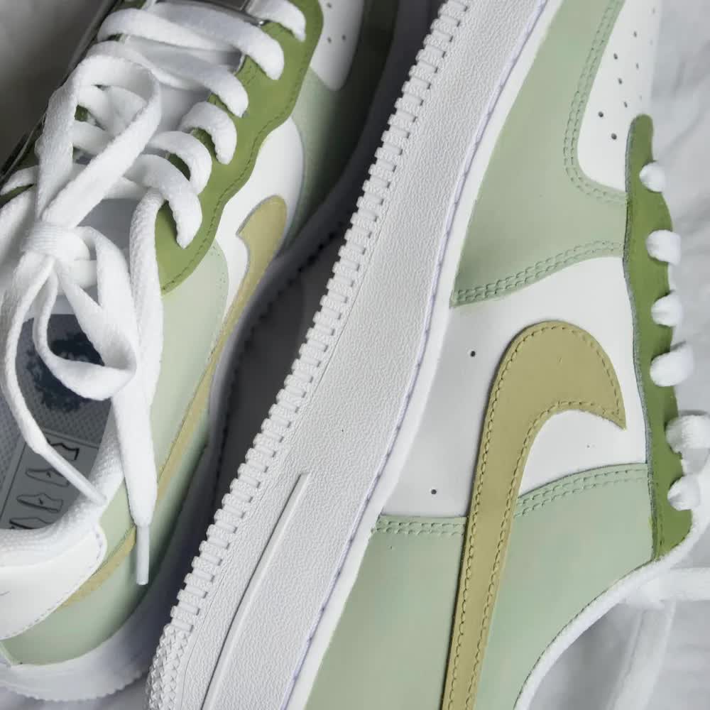 Simple Green Custom Air Force 1