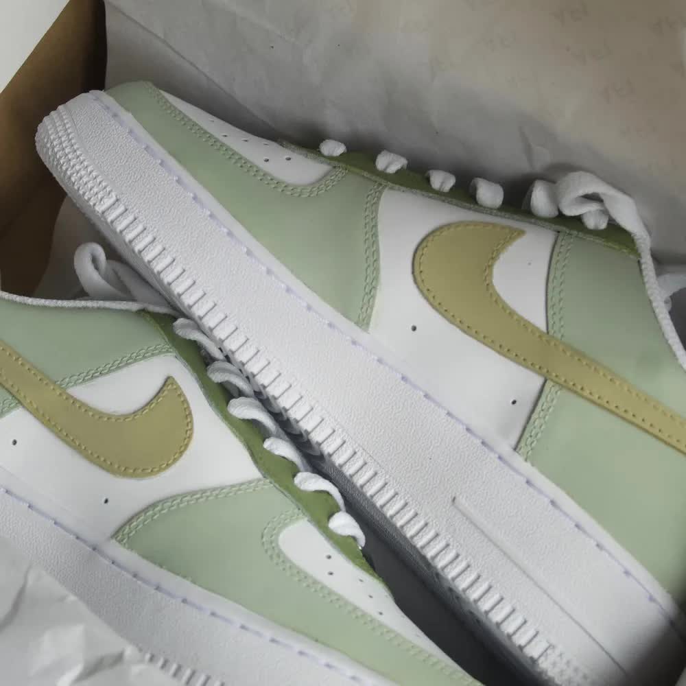 Simple Green Custom Air Force 1