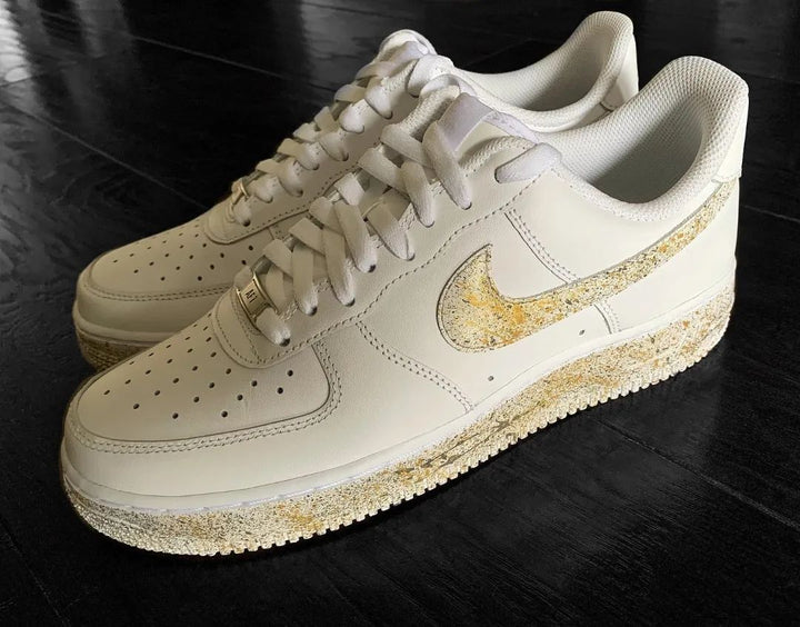 Speckled Gold Custom Air Force 1