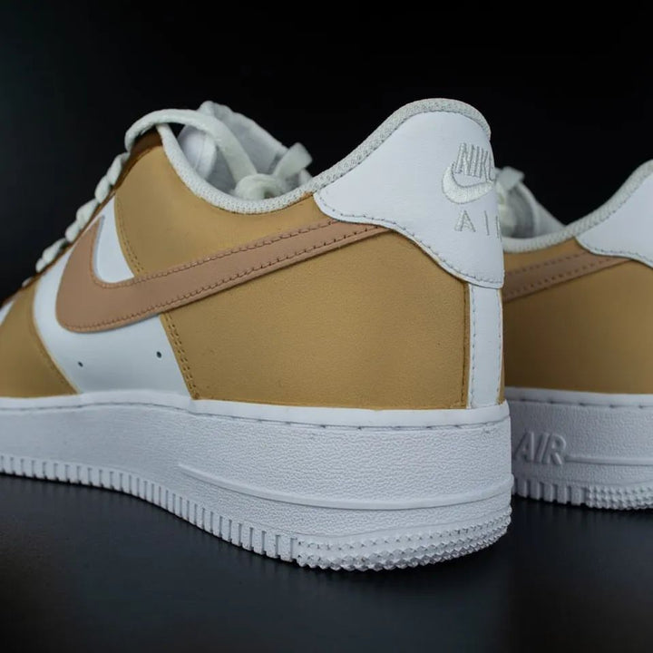 Tan with Brown Accents Custom Air Force 1