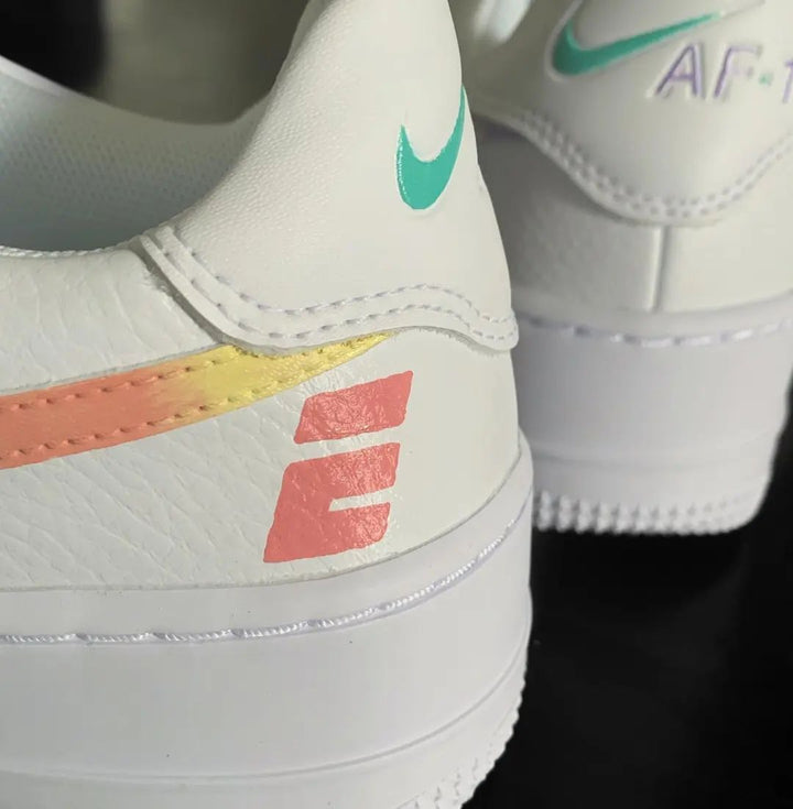 Tie - Dye Ombre Custom Air Force 1
