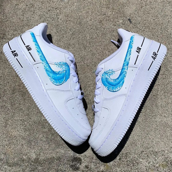 Wave Blue Custom Air Force 1